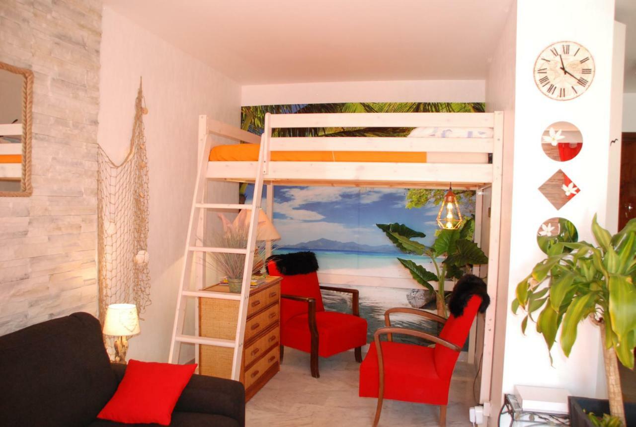 Studio - Juan Les Pins - Proximite Plages Антиб Экстерьер фото